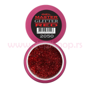 Master glitter RED gel 5 ml art.2050